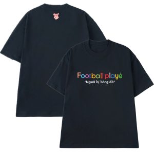 Áo thun Nam, Nữ form oversize - Mẫu Football playẻ "Người bị bóng đá"