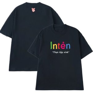 Áo thun Nam, Nữ form oversize - Mẫu Intẻn "Thực tập xink"