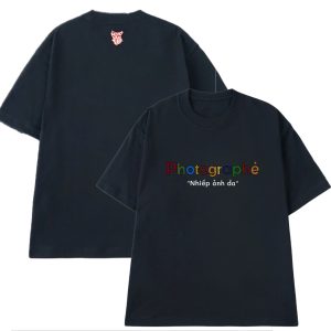 Áo thun Nam, Nữ form oversize - Mẫu Photographẻ "Nhiếp ảnh da"